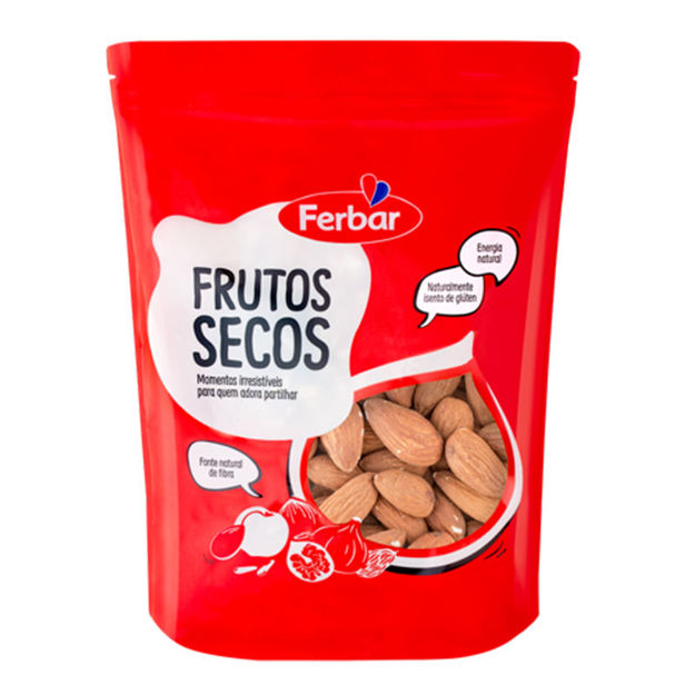 Imagem de Fruto Seco Amendoa Com Pele Ferbar Doypack