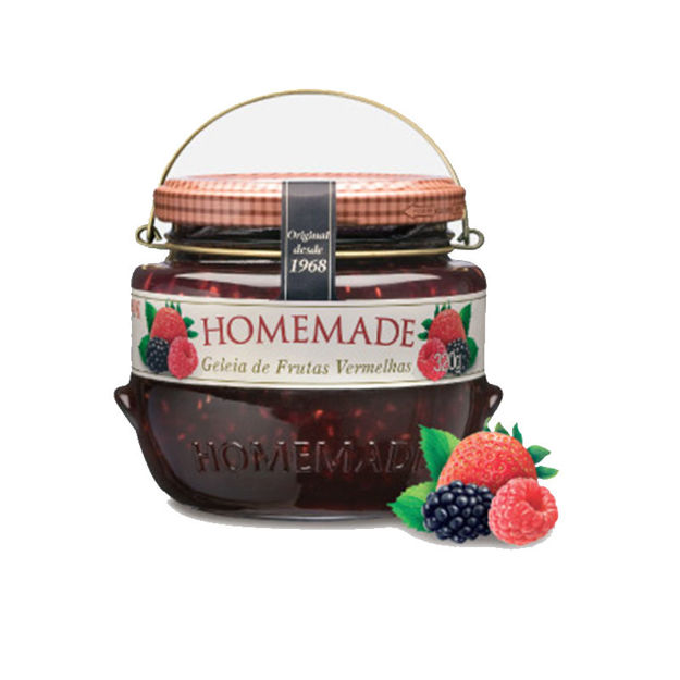 Picture of Jam Homemade Red Fruits Jar