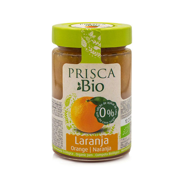 Picture of Prisca No Sugar Added Orange Jam Bio Jar