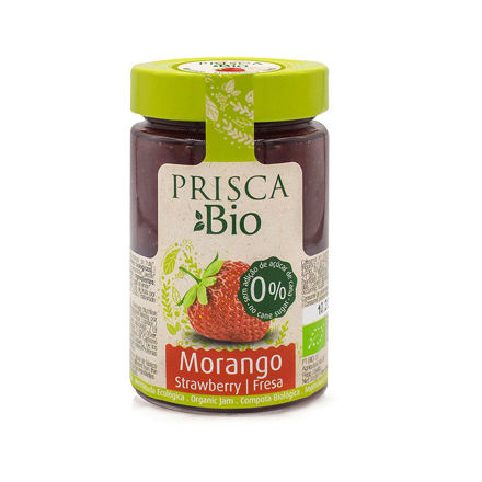 Picture of Prisca No Sugar Added Strawberry Jam Bio Jar