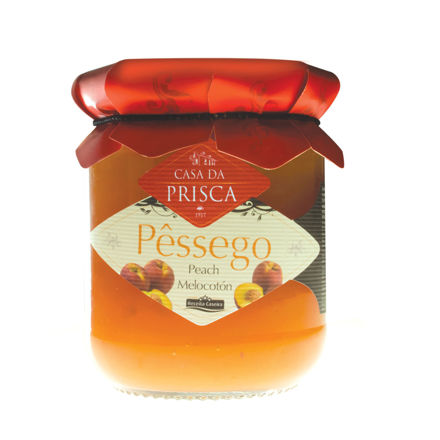 Picture of Prisca Peach Jam Traditional Jar