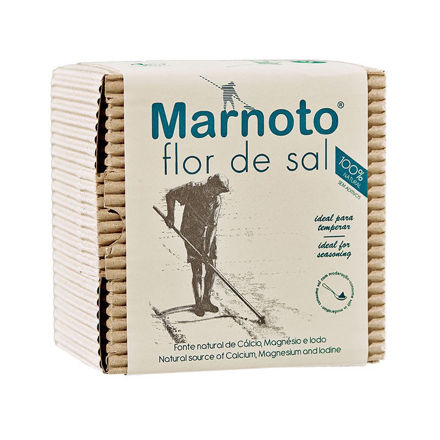 Picture of Flor De Sal (Salt Flower) Marnoto Cardboard