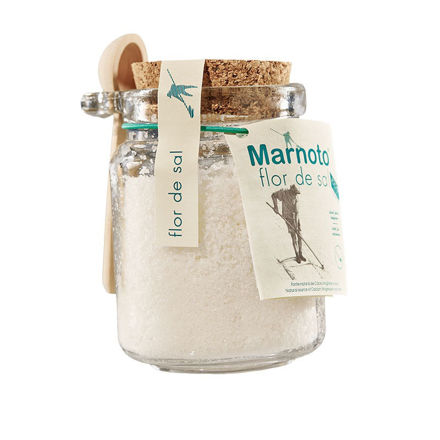 Picture of Flor De Sal (Salt Flower) Marnoto Bottle