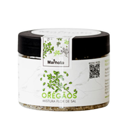 Picture of Flor De Sal (Salt Flower) Marnoto  With Oregano