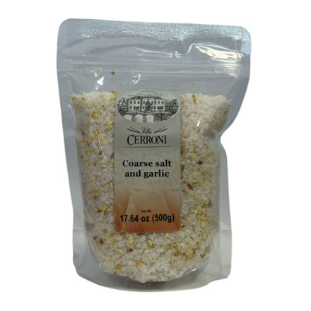 Picture of Coarse Salt Seasoned Garlic Villa Cerroni Doypack