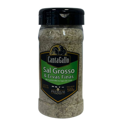 Picture of Coarse Salt Seasoned Fine Herbs & BBQ Canta Gallo