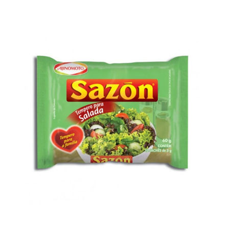 Picture of Sazon Seasoning For Salad (Light Green Package)