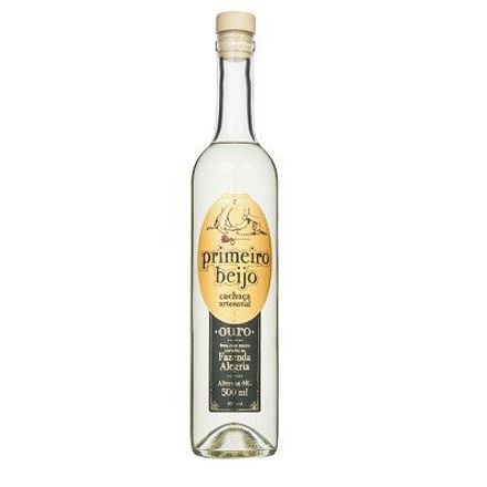 Imagem de Cachaca Artesanal Primeiro Beijo Ouro Mg 40%Alc