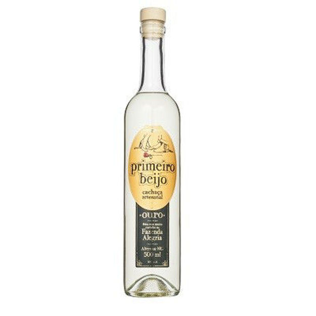 Picture of Cachaca Artisanal Primeiro Beijo Ouro Mg 40% Alc