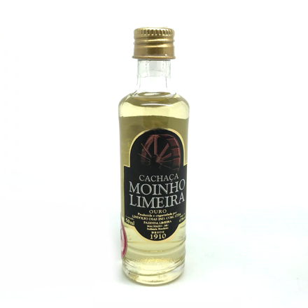 Imagem de Cachaca Mini Moinho Limeira Ouro Alc.43%