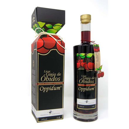 Imagem de Licor Ginja Obidos Oppidum C/Elas (Alc.19%) Gift-Pack