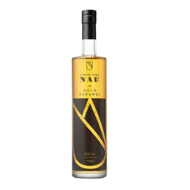 Imagem de Vodka Nau Pura Gold Caramel (Alc.20%)