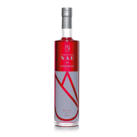 Imagem de Vodka Nau Pura Morango (Alc.20%)