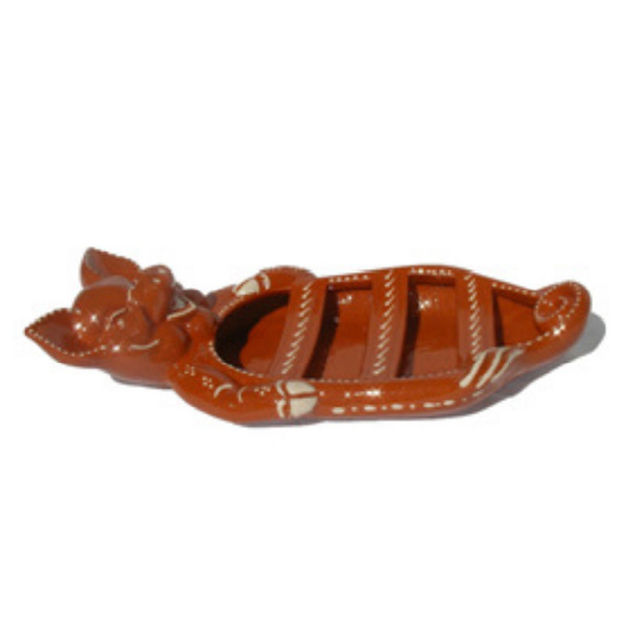 Picture of Portuguese Terracota Chorizo Barbecue Decorated In Clay N1