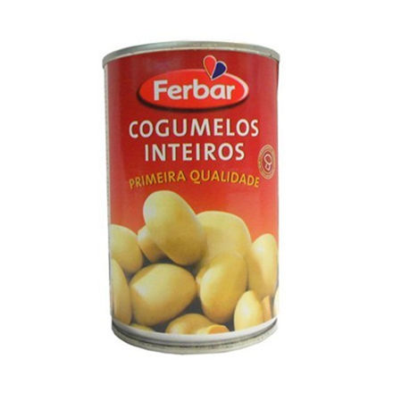 Imagem de Cogumelos Inteiros Ferbar Lata 290g