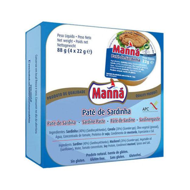 Imagem de Pate Manna De Sardinha Pack