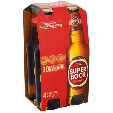 Picture of Beer Super Bock  Garrafa 33cl