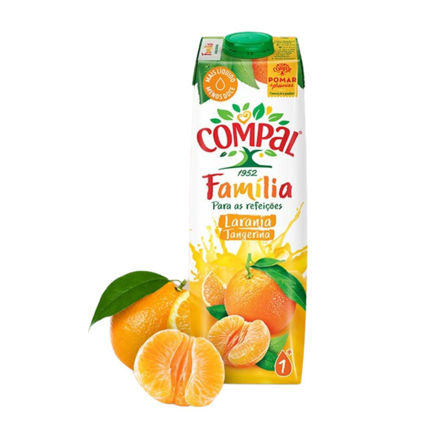 Imagem de Compal Familia Laranja Tangerina Lt