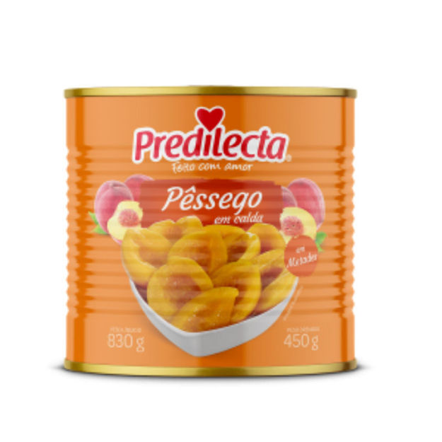 Picture of Peach in Syrup Predilecta Tin