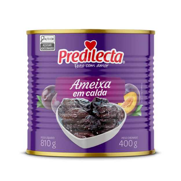 Picture of Plums in Syrup Predielcta Tin