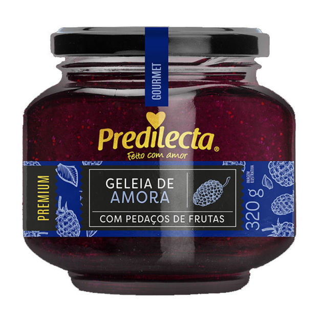 Picture of Predilecta Premium Blackberry Jam Glass