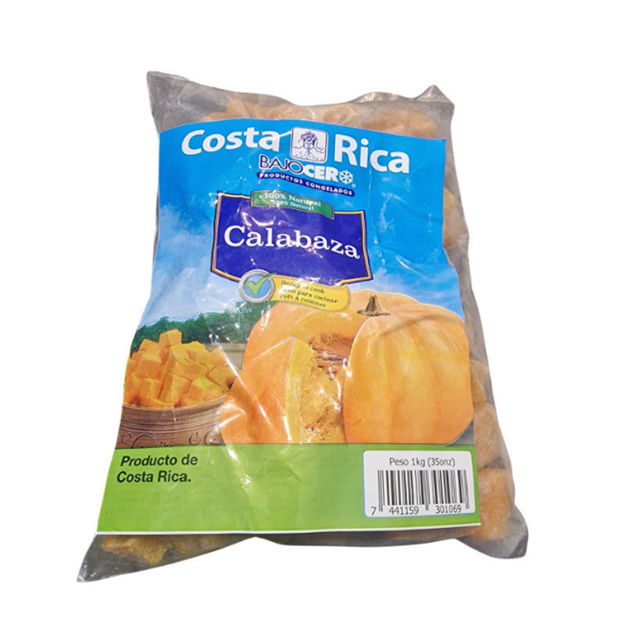 Picture of Calabaza Pieces Costa Rica BajoCero