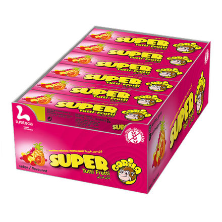 Picture of Chewing Gum Super Gorilla Tutti Frutti