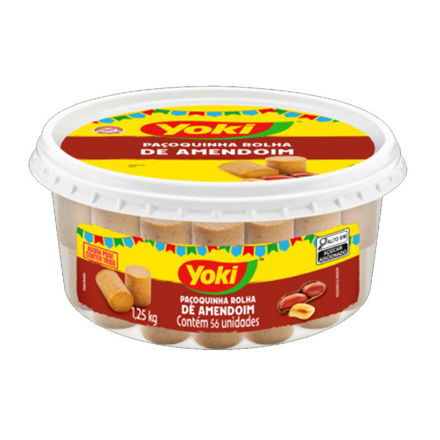 Picture of Yoki Round Peanut Candy 352g