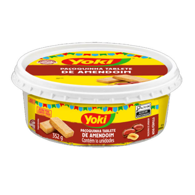 Picture of Yoki Tablet Peanut Candy 352g