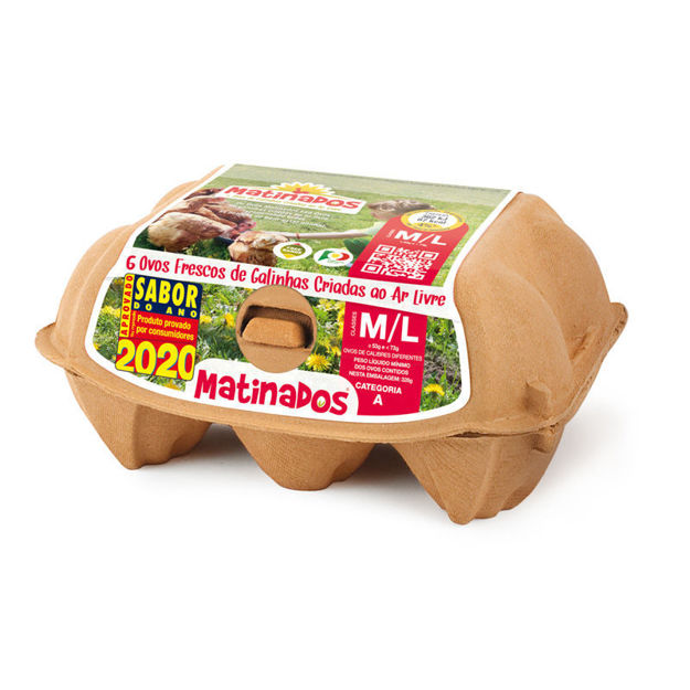 Picture of Fresh Free Range Eggs (Size M/L) Matinados 6Und X 40