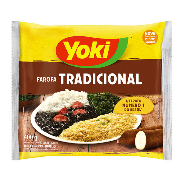 Imagem de Farofa Mandioca Pronta Yoki 400g