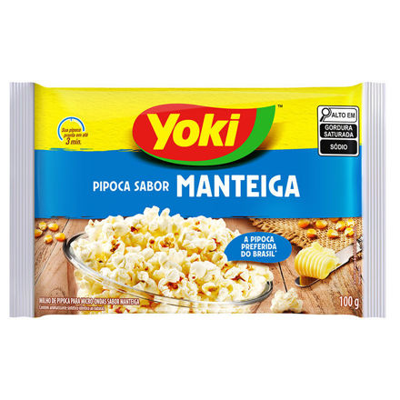 Picture of Microwave Popcorn With Butter Yoki