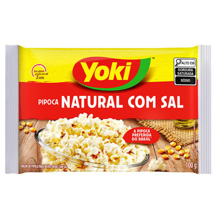 Picture of Microwave Popcorn Natural With Salt Yok