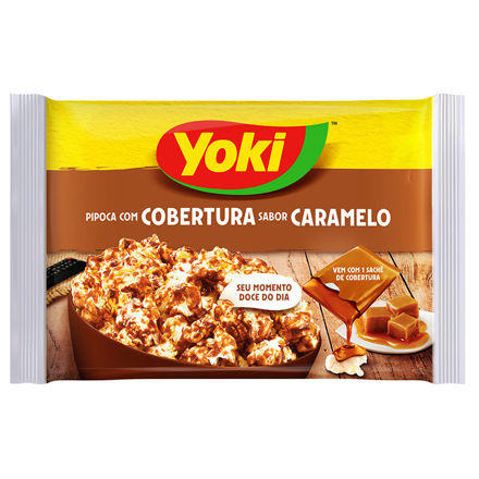 Picture of Microwave Popcorn With Caramel Yoki