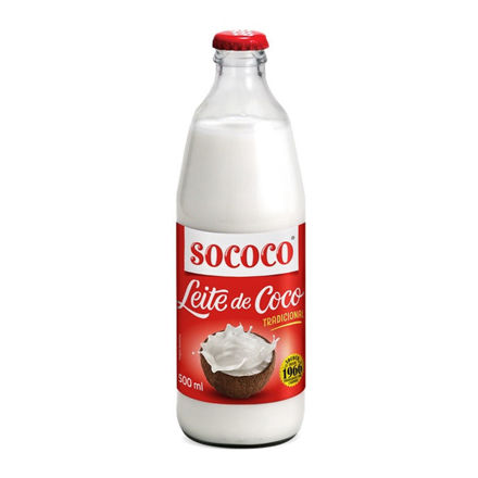 Imagem de Leite De Coco Sococo Garrafa 50cl