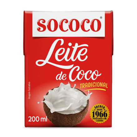 Imagem de Leite De Coco Sococo Tetrapack 20cl