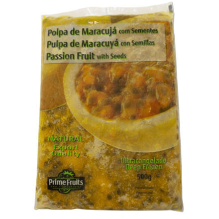 Picture of Frozen Fruit Pulp Passion Fruit With Seeds Brasfrut