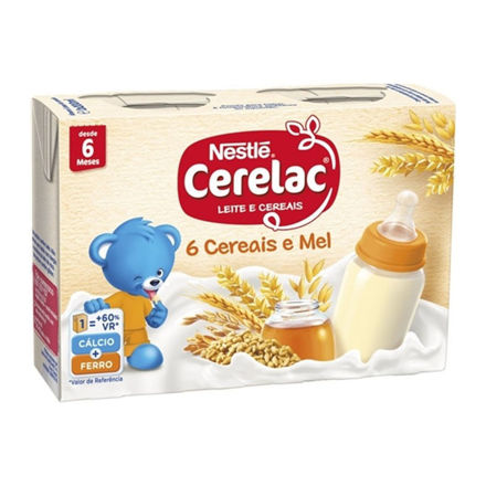 Imagem de Baby Food Nestle Cereais Lacteos 6 Cereais E Mel