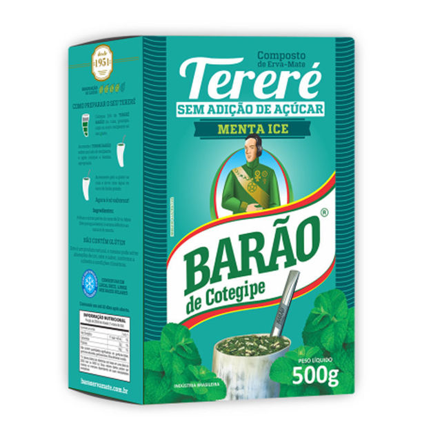 Imagem de Erva-Mate Barao Terere Menta Ice 500g