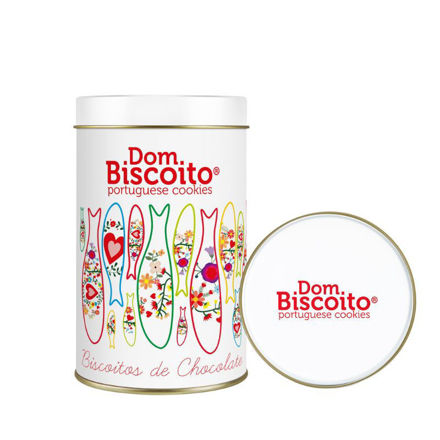 Picture of Chocolate Cookie Tin Conf. Dom Biscoito