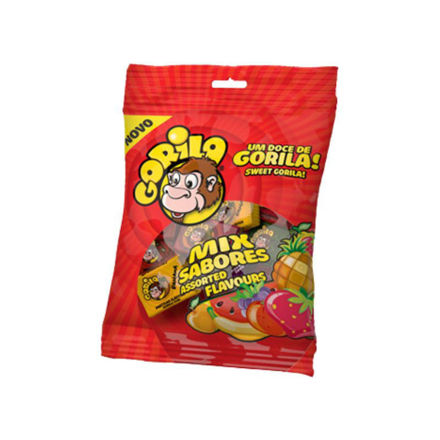 Picture of Gorila Assorted Flavours Chewing Gum Sachet