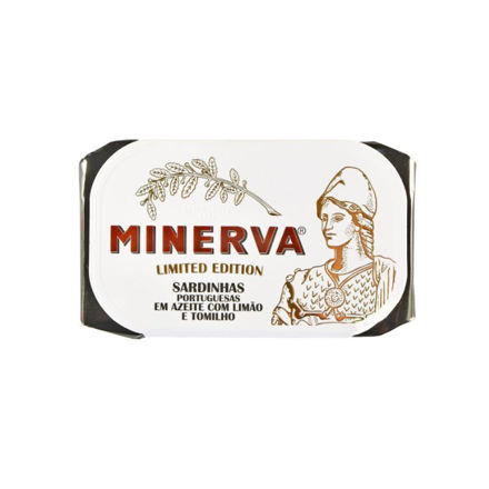 Picture of Minerva Limited Edition Sardines in Olive Oil W/ Lemon and Thyme Can