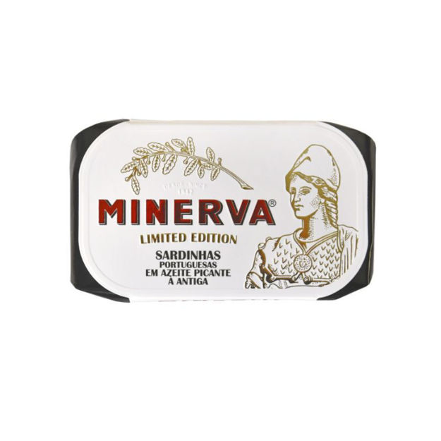 Picture of Minerva Limited Edition Sardines in Spicy Olive Oil Can