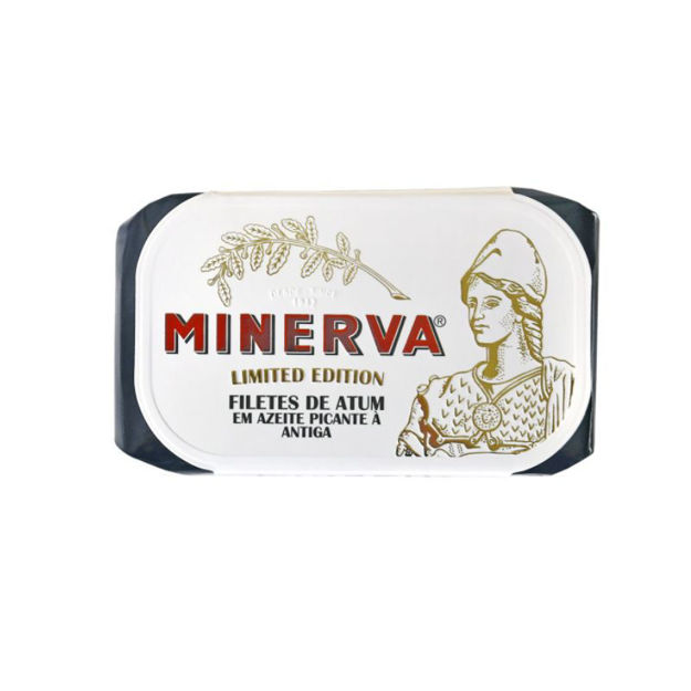 Picture of Minerva Limited Edition Tuna Fillets in Spicy Olive Oil Can