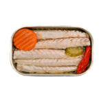 Picture of Minerva Mackerel in Spicy Olive Oil W/ Pickles Can