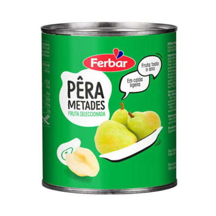 Picture of Pears Halves In Syrup Ferbar Tin