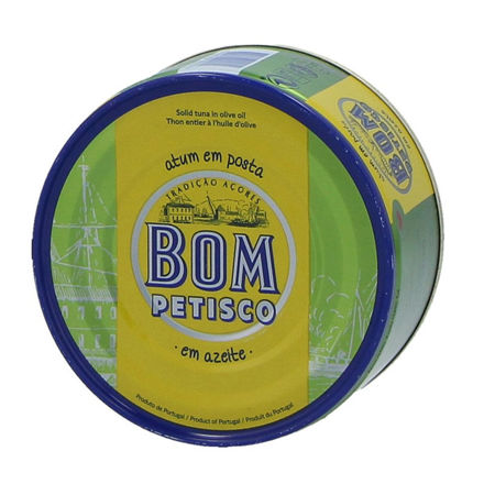 Picture of Tuna Bom Petisco In Olive Oil Round Tin 200g