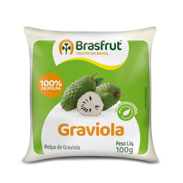 Picture of Brasfrut Frozen Soursop Fruit Pulp