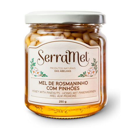 Picture of Honey Serramel Wild Lavender With  Pine Nuts 250g