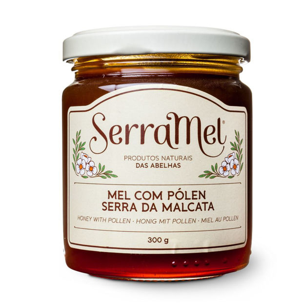 Imagem de Mel Serramel Com Polen Serra Da Malcata Fr. 300g